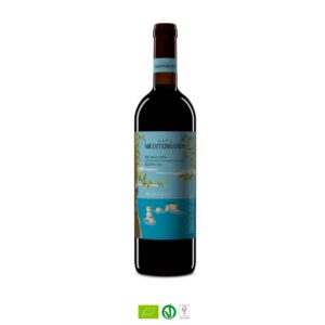Bouteille de vin rouge bio Primitivo Salento disponible chez 500° Pizza à Marseille