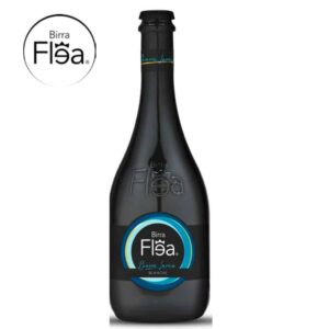 Bière blanche artisanale italienne Flea Bianca Lancia 33cl servie chez 500° Pizza Marseille