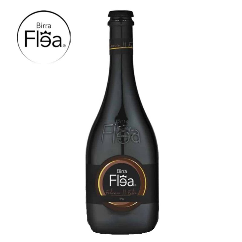 Bière artisanale italienne IPA Flea Federico II Extra 33cl vendue chez 500° Pizza Marseille